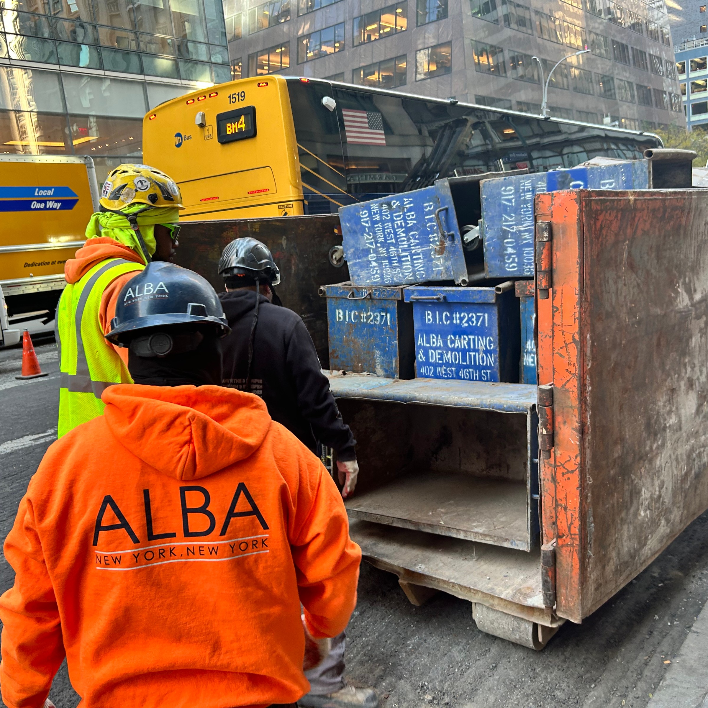 Alba Services demolition project in NYC