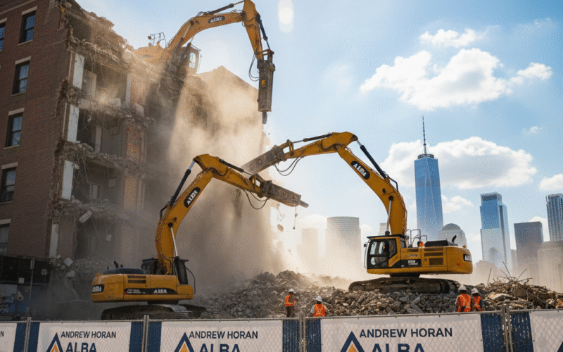 the human side of demolition with Andrew Horan Alba’s crew stories.