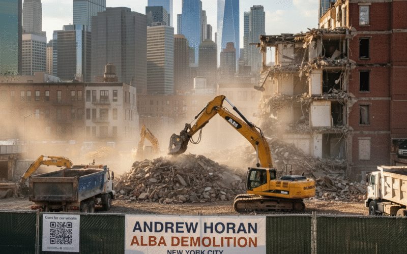Andrew Horan Alba Services are raising the standard for demolition work in NYC