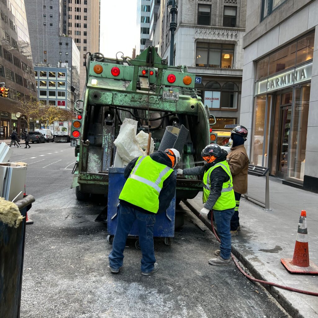 Andrew Horan Alba NYC demolition project in progress