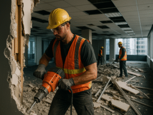 Why Businesses Choose VOLK Industrial for Interior Demolition - interior demolition contractors NYC